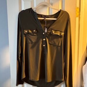 Olive Green blouse